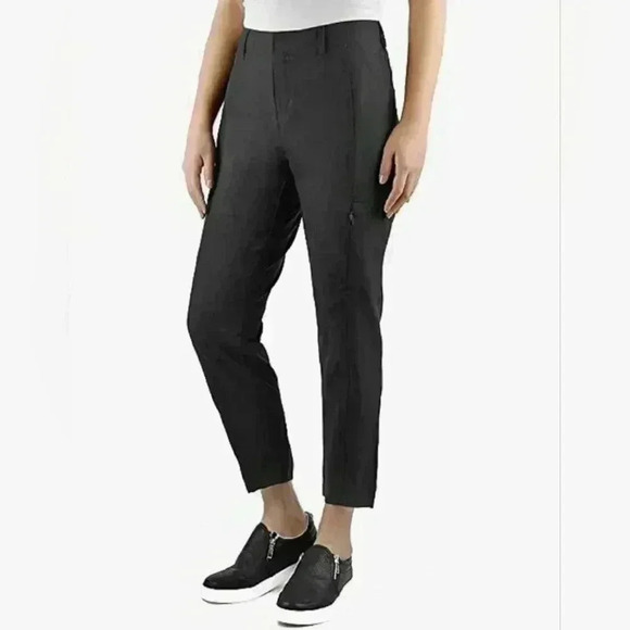 NWT Kirkland Signature Ladies Travel Pant Steel Grey Size 6 Ankle Length - Picture 3 of 12